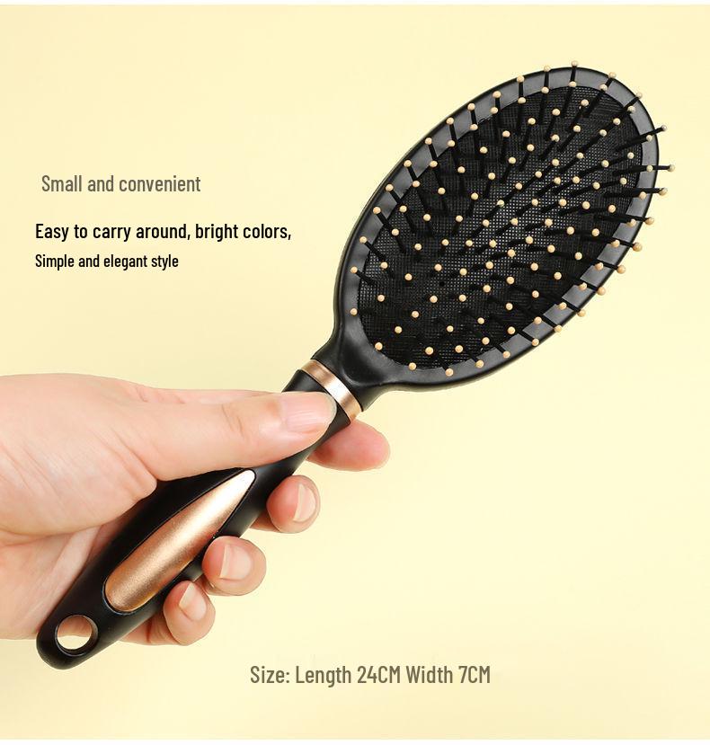 Unisex Air Cushion Curly Hair Comb with Massage Features for Styling and Inner Buckle