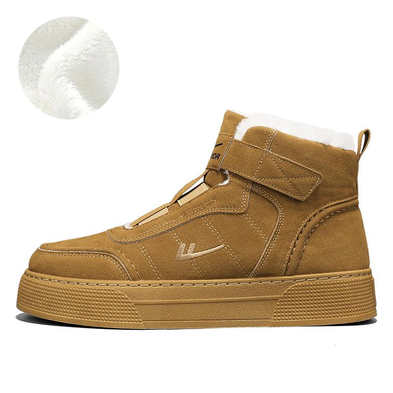 Warrior Fashion Simple Trendy Versatile Warm Non-Slip Wear-Resistant High-Top Sneakers Men Sneakers WXY-J415N01