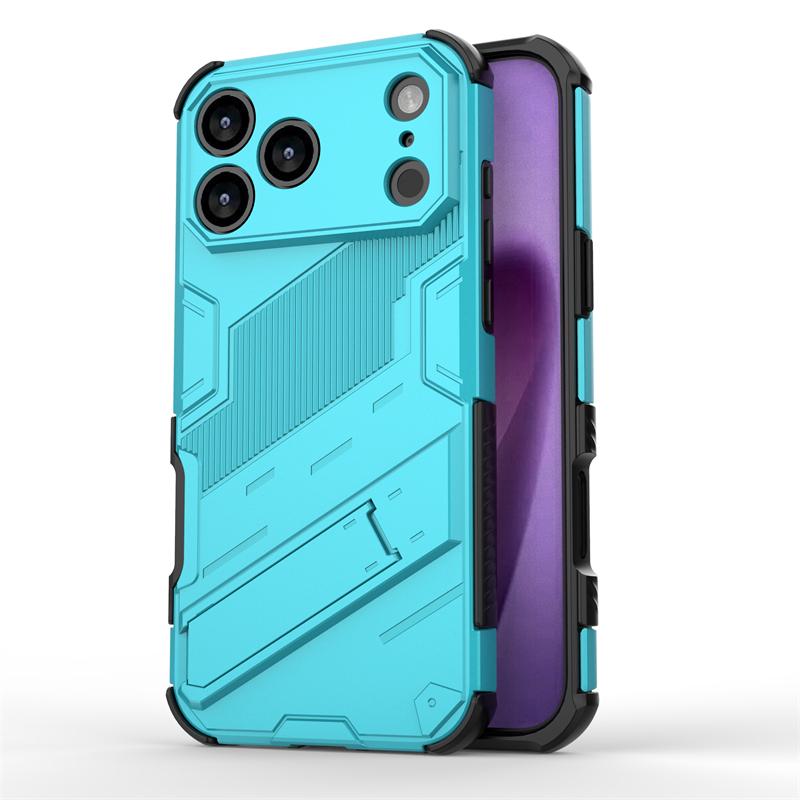 Phone Holder Case For iPhone 17 Pro Max Case Anti-knock Armor PC Back Cover For iPhone 17 Pro Max Case For iPhone 17 Pro 17 Air