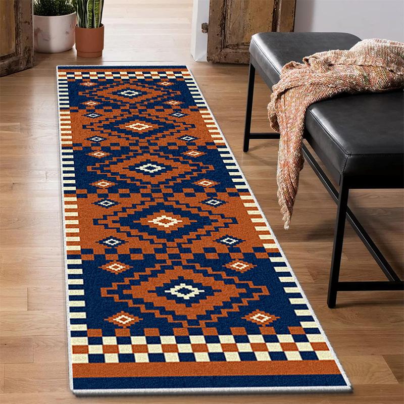 Schattige Hond Pootafdruk Waskamer Tapijt, Antislip Wasbare Runner Vloerkleed, Mat voor Thuis Wasruimte, Gang Vloermat voor Hal 40x120cm 16x47inch