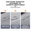 4PC Car Door Anti-collision Protector Bumper Strip Transparent Sticker for Fiat Abbas 500 500L 500X 124 Aegea MobiPanda Tipo Sedici Centoventi Fiorino