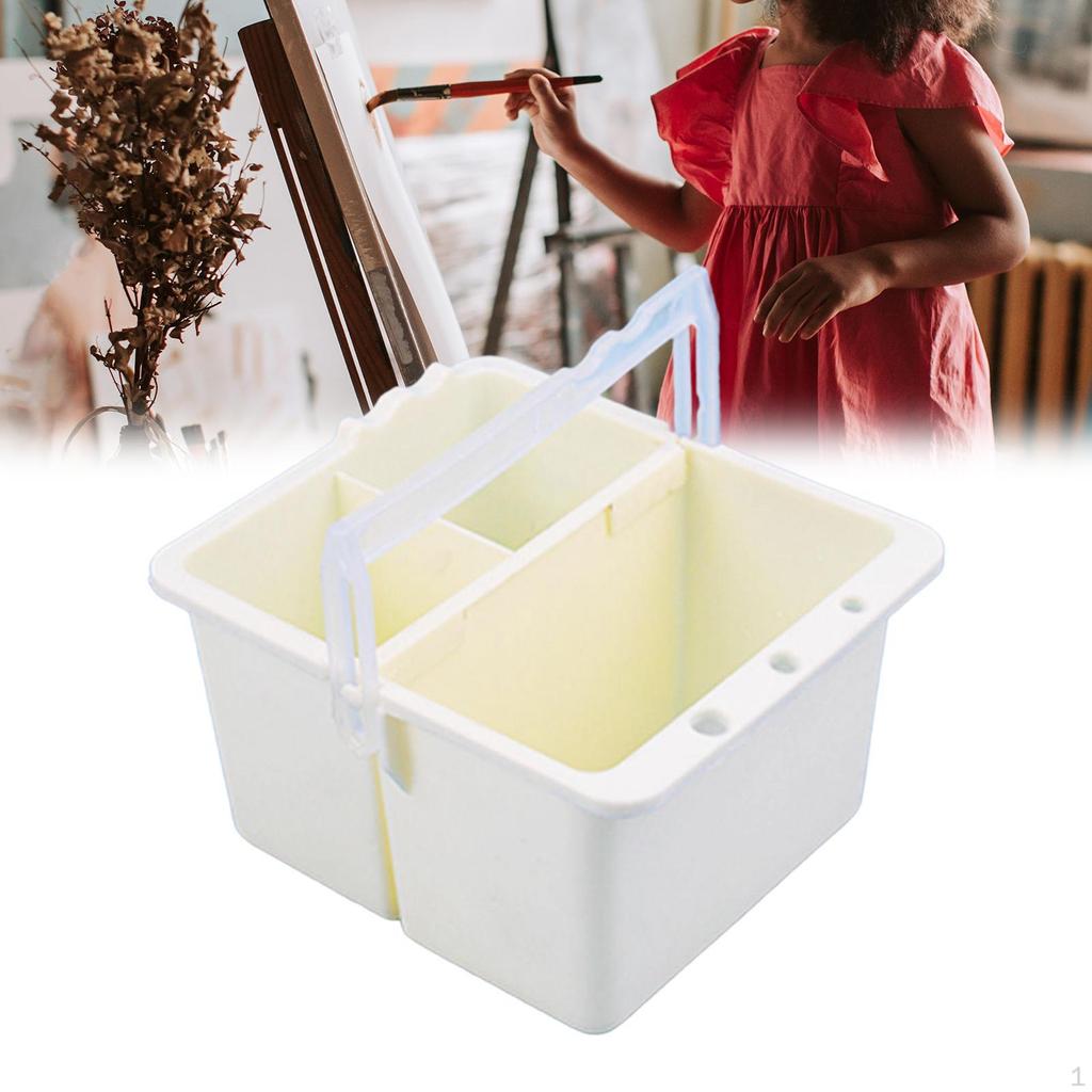 Brush Washing Bucket, Pot, Machine, Basin for Outdoor Painting At Home,
