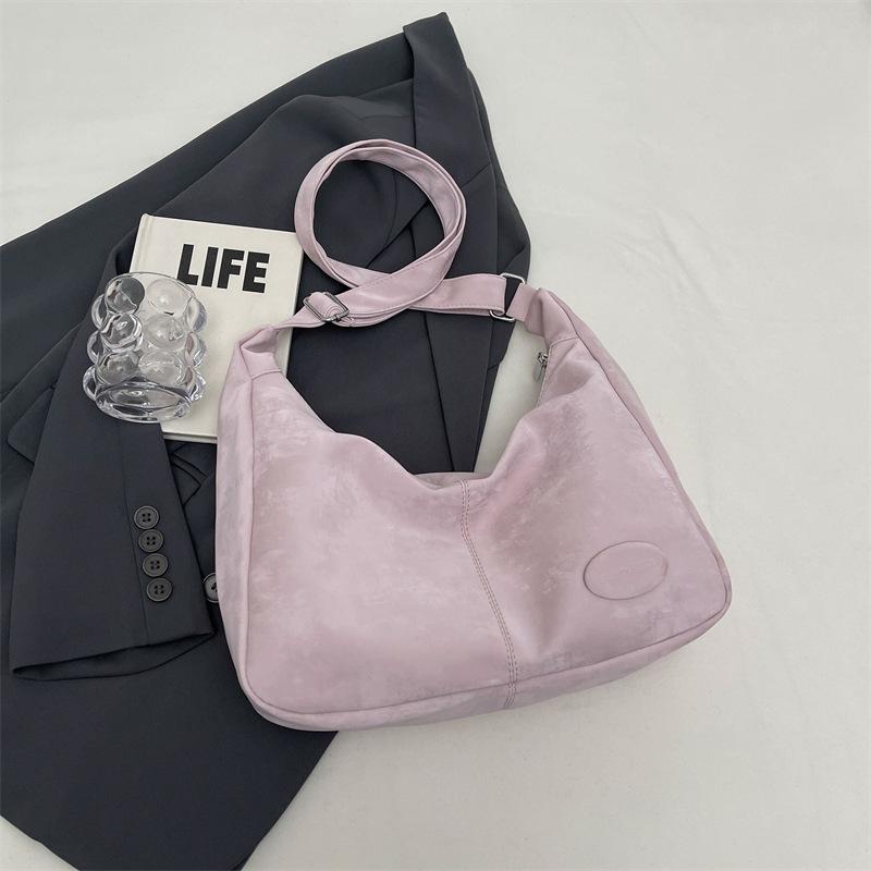 Large-capacity underarm bag women's 2025 new versatile fashion tote bag commuting to work oblique shoulder bag