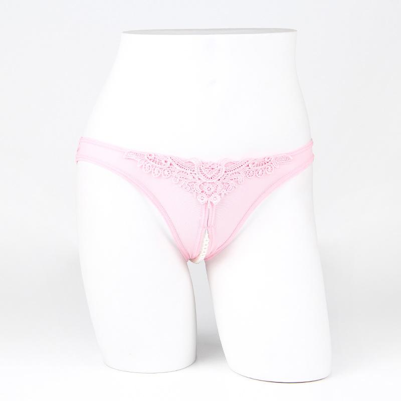 Сексуальные брюки-цепочка из бусин, кружевные стринги, прозрачное нижнее белье с открытой промежностью, вышивка, низкая посадка, декор из жемчуга, эротические стринги для женщин