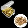 50Pcs Electric Guitar Bass Protective Plate Screws Metal Pick Guard Scratchplate Screws Guitar Repair Accessories