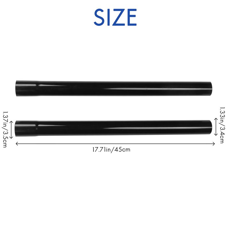 A84E-Vacuum Cleaner Accessories Vacuum Cleaner Straight Tube Long Rod Hard Tube Long Handle Head Inner Diameter 35Mm