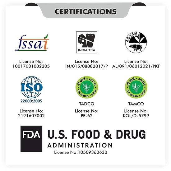 Octavius Tea Bag Gift Box Set | 6 Assorted Tea Flavors In Black & Green Teas In an Elegant Gift Box |Enveloped Tea Bags for Freshness|IcedTea25TeaBag