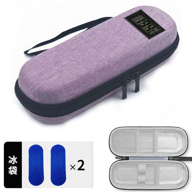 Portable Waterproof Diabetic Insulin Cooling Bag Carry-on Protector Pill Refrigerated Ice Pack Drug Freezer for Diabetes Medicla Fuel Injectors 6