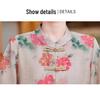 Mom's 2026 Summer Chinese-Style Silk Outfit: New Elegant Top and Thin Two-Piece Set for Middle-Aged and Elderly Women