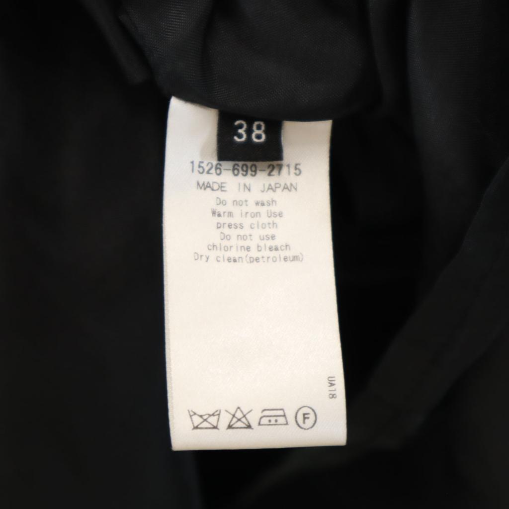 UNITED ARROWS Made In Japan No Sleeve One Piece 38 Black Women Used