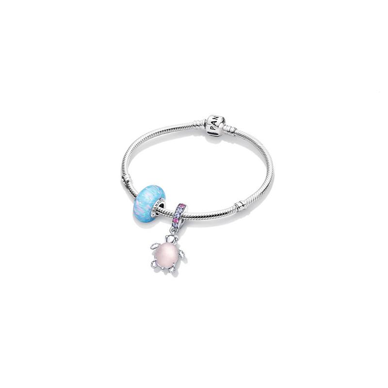 Pandora Hawaiian Love 925 Silver Set 925 Silver Bracelet Women s Silver ZT2382