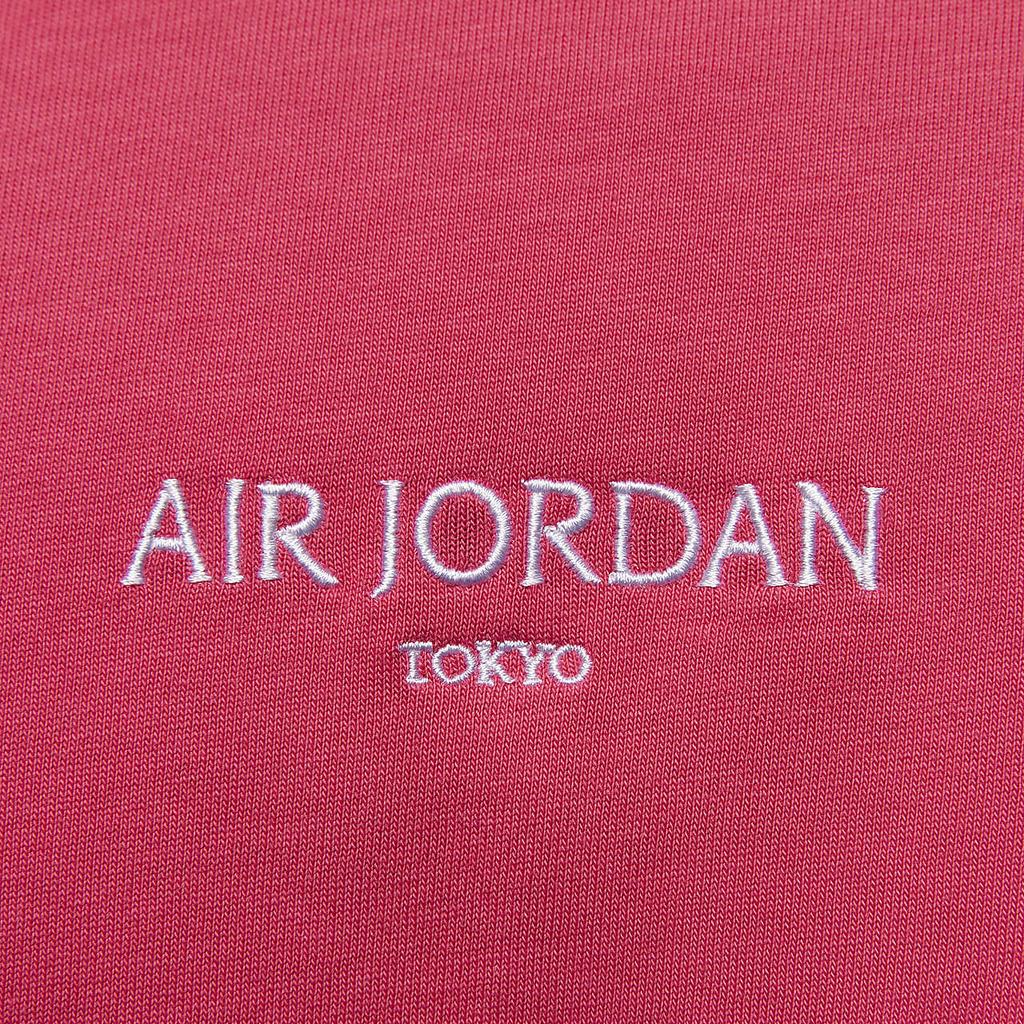 Jordan Air Tokyo Comfortable Round Neck Skin-Friendly Short Sleeve T-Shirt Men Tops Purple White HJ7344-629