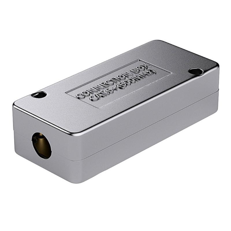 Heavy Duty ABS Shielded Ethernet Connection Box CAT6A Standard Junction Box for Office Home Framework Expansion