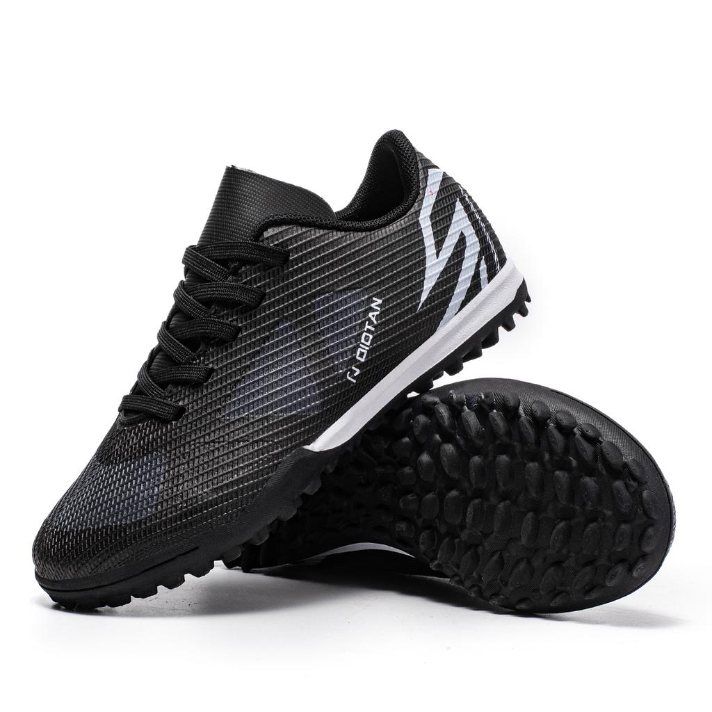 Scarpe da Calcio da Uomo in Tessuto PU, Chiodi in Gomma TF per Turf, Antiscivolo e Durevoli, Adatte per l'Allenamento di Calcio