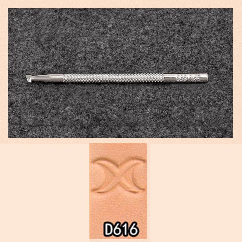 Leather Carving Printing Manual DIY Leather Alloy Printing Tools Special Printing Tools for Carving and Knocking Flowers K536