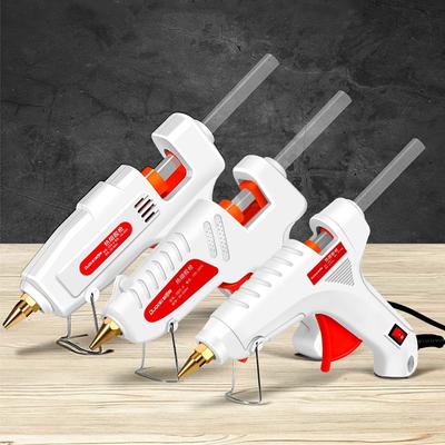 100W Heißklebepistole DIY Mini Haushalts-Industriepistolen Wärme Temperatur Elektrisches Reparaturwerkzeug Verwendung 11mm Klebesticks