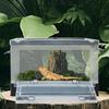 Xiaomi Plastic Reptile Feeding Box Reptiles Breeding Enclosure Cages Reptile Portable Transport Container for Lizard Bearded Dragon