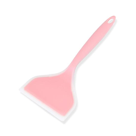 Silicone Spatula Food-Grade Flexible Wide Head Scraper for Non-Stick Pots Ceramic Glass Cookware High Heat Resistant Dishwasher Safe Cooking Tool
