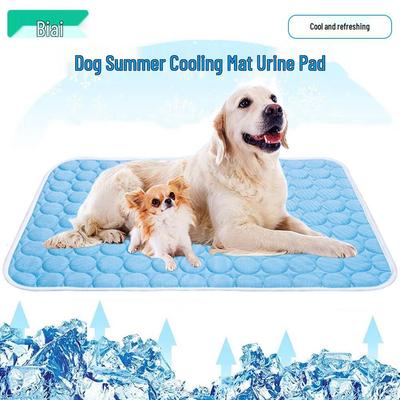Cooling Pet Ice Silk Sleeping Mat for Dogs & Cats