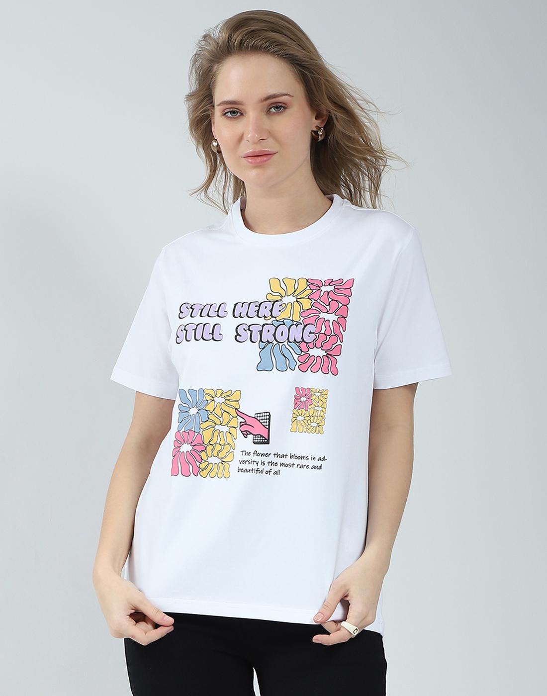 

ROCK.IT Женский летний топ оверсайз XXL белый