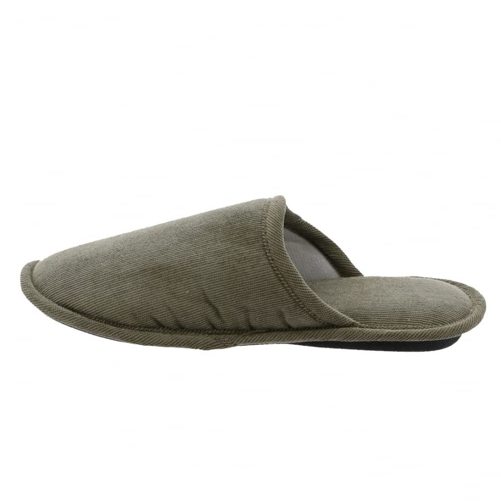 Slippers CORDUROY SLIPPERS EV Green [Dulton] 22.5~25cm