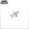 100PCS Aluminum Core Rivets Hammer Drive Expansion Nails Round Head Percussion Tapping Screws Fixing Nail Home Furniture Screw Fastener