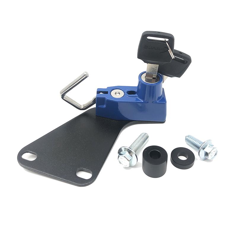 For HONDA NC700S NC700D NC700X NC750X NC750S NC750D Motorcycle Helmet Lock Motorcycle Left Side Alloy Helmet Lock Mount