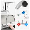 RV Kitchen Sink Faucet High Arch Replacement Accessories Sturdy 360° Swivel 2 Handle for Motorhome