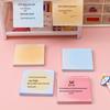 Egg Yolk Gradient Sticky Notes: Student & Office Memo Pads