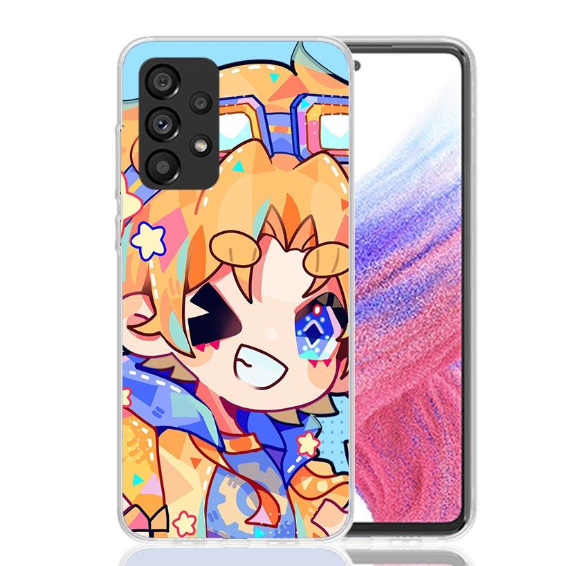 Genshin Impact Cute Star Eyes Phone Case For Samsung Galaxy A13 A14 A15 A16 A53 A54 A55 A56 A33 A34 A35 A36 A23 A24 A25 A26 A05S