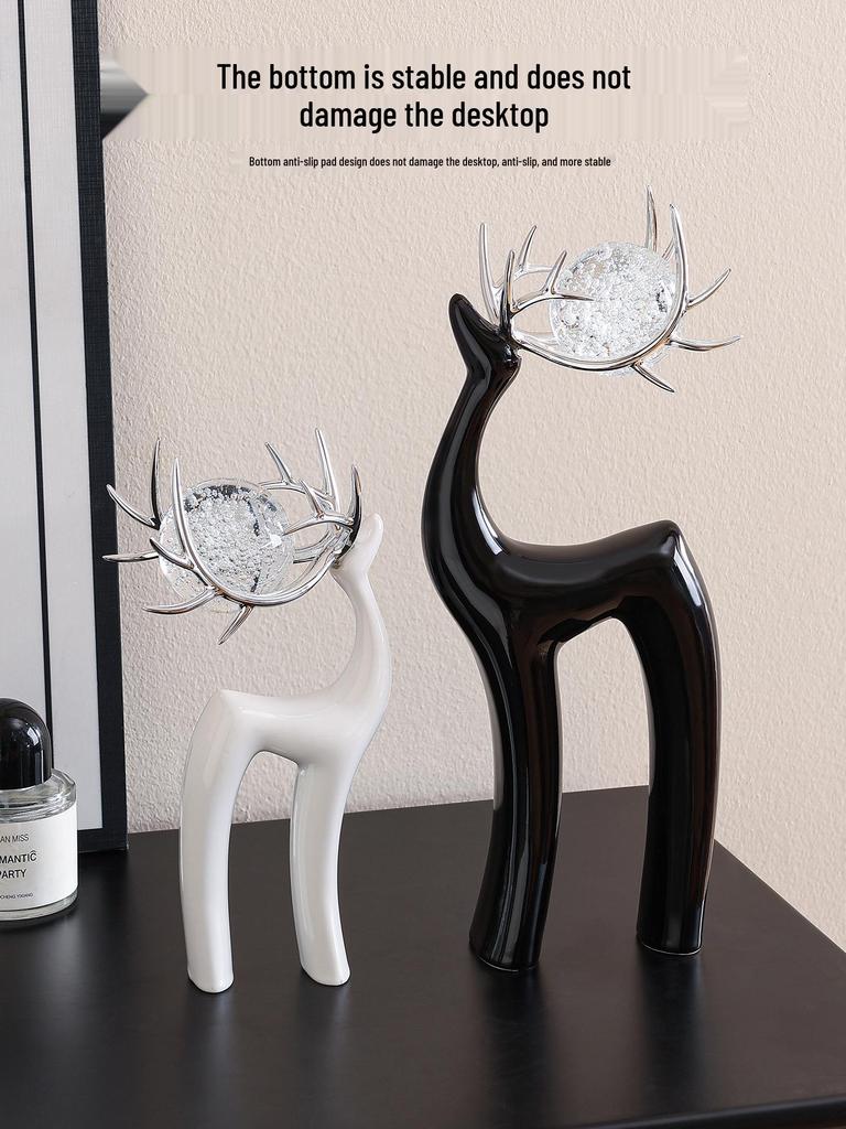 Fulu Luxury Living Room Tabletop Ornaments: High-End Decor for Wine Cabinets, TV Sideboards, and Housewarming Gifts