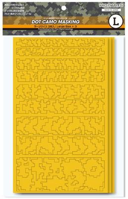 HiQ Parts Bodkované maskovacie nálepky Camouflage L pre plastové modely (3 listy) DCMS2-L