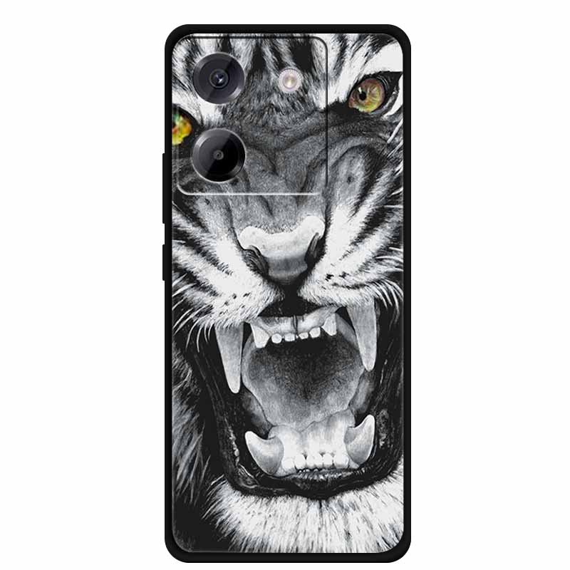For Xiaomi Poco M7 Pro 5G Case Cartoon Painting Style Soft Silicone TPU Back Cover Cases for Poco M7 Pro 5G Shockproof Cover New