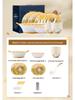 Flower Rabbit 30-Piece Ceramic Dinnerware Set