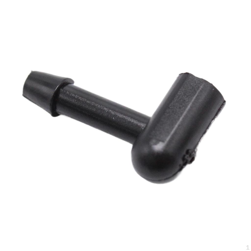Windshield Washer Hose Nozzles Adapter, 90 Degree Bend Windscreen Connection for Truck Vehicle
