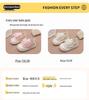 Girls' White Breathable Canvas Shoes - Spring/Summer 2026 New Arrivals, Kids' Non-slip Soft Sole Baby Shoes.