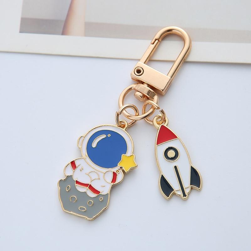 Buy Astronaut Key Chains Space Travel Collection Keychain Planet Star ...