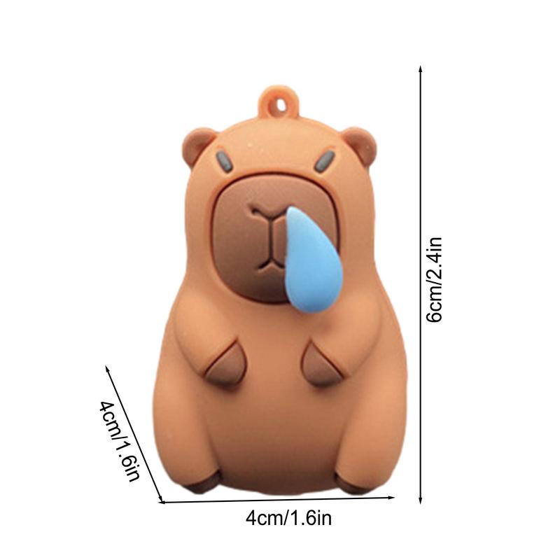 Cartoon Capybara Car Air Freshener Vent Clip Car Aroma Vent Scent Auto Perfume Oil Diffuser Decoration Refreshing accessories