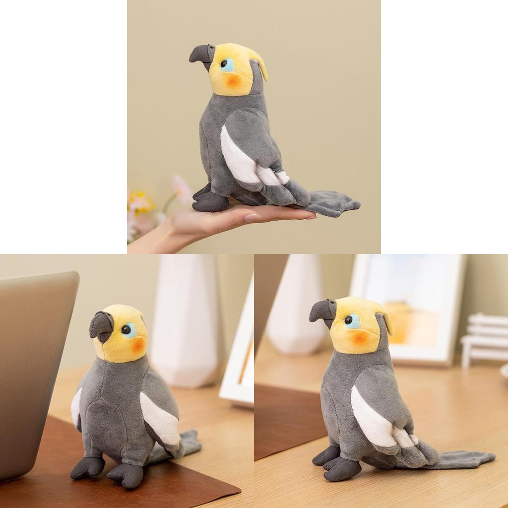 Plush Parrot Toy Animal Collectible Soft Stuffed Animal For Kids And Toddlers