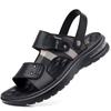 Brand Men's Sandals High-quality Cowhide Leather Sandals Outdoor Casual Sport Sandals for Men Non-slip Beach Shoes 2024Sandalias