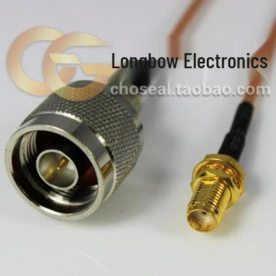 

Silver-Plated N Male to SMA Female RF Adapter Cable (50-1.5) - RG316 15cm N Male to SMA Female