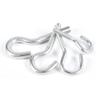 Threaded Steel Screw Hook - Zinc Plated, Question Mark Shaped Open Hook