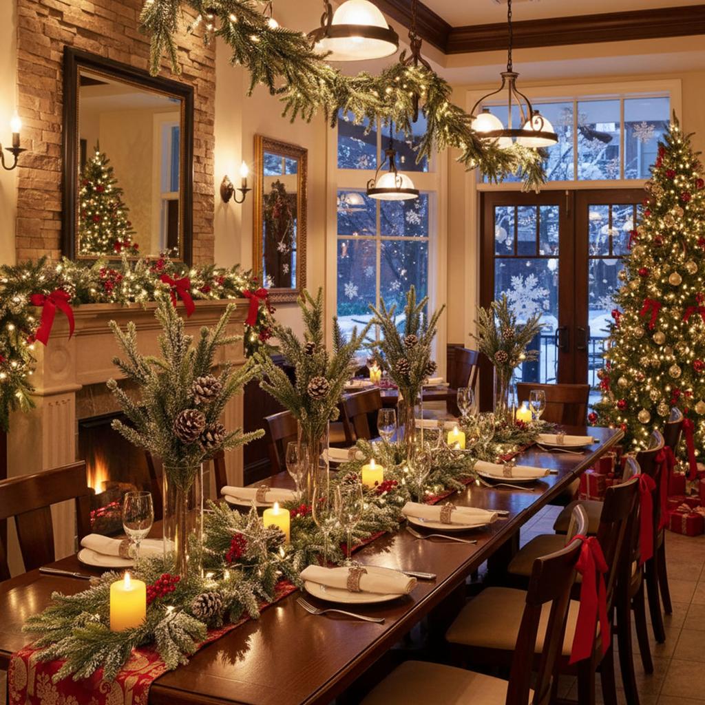 13in Christmas Fake Frosted Pine Pick with Pinecones Stems Artificial Flocking Pine Pick for Wreaths Garden Party Holiday Decor