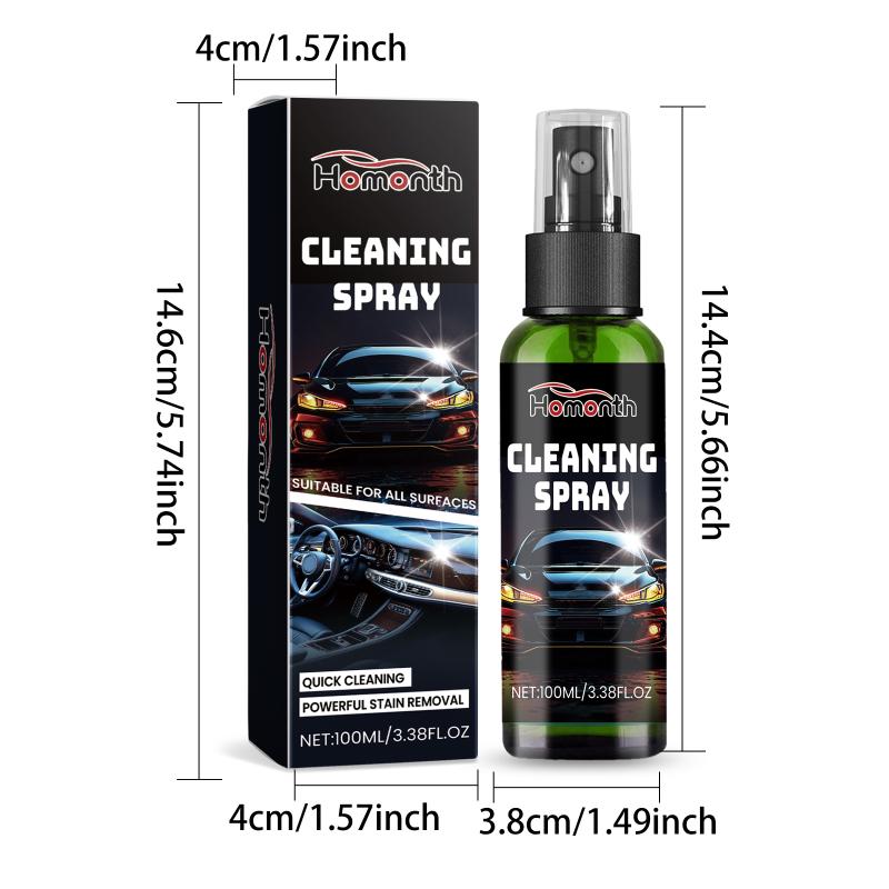 Multi Purpose Car Interior Cleaner Deep Cleaning Spray Quickly Removes Tough Dirt Grease for Complete Car Care