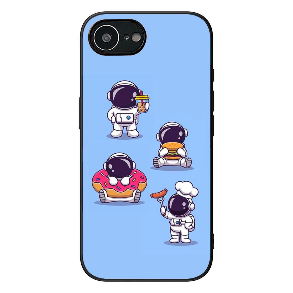 for Xiaomi Poco C75 C65 C71 C61 X7 X6 X5 M7 F7 Ultra F6 Pro PocoX7 Phone Case Starry Night Moon Astronaut Stars Protective Cover