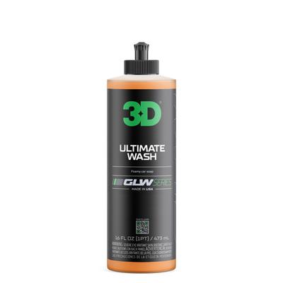 3D Car Care Car Easy To Cleaner for Car and Tires High-Performance Shampoo, Wash, Foaming, Lubricating, Body, Glass,