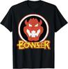 Super Mario Bowser Retro Portrait Graphic T-Shirt T-Shirt