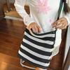 Woven bag women's new summer seaside hollow tote bag large-capacity commuter messenger bag