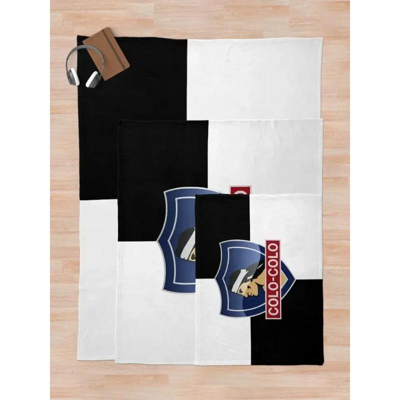 My City, My Colours, Colo Colo from Chile Throw Blanket Plush Single Giant Sofa Blankets