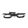 Action Camera Helmet Mount Strap Attachment with Bracket Adapter Base for Hero 9 10 Motion Camera